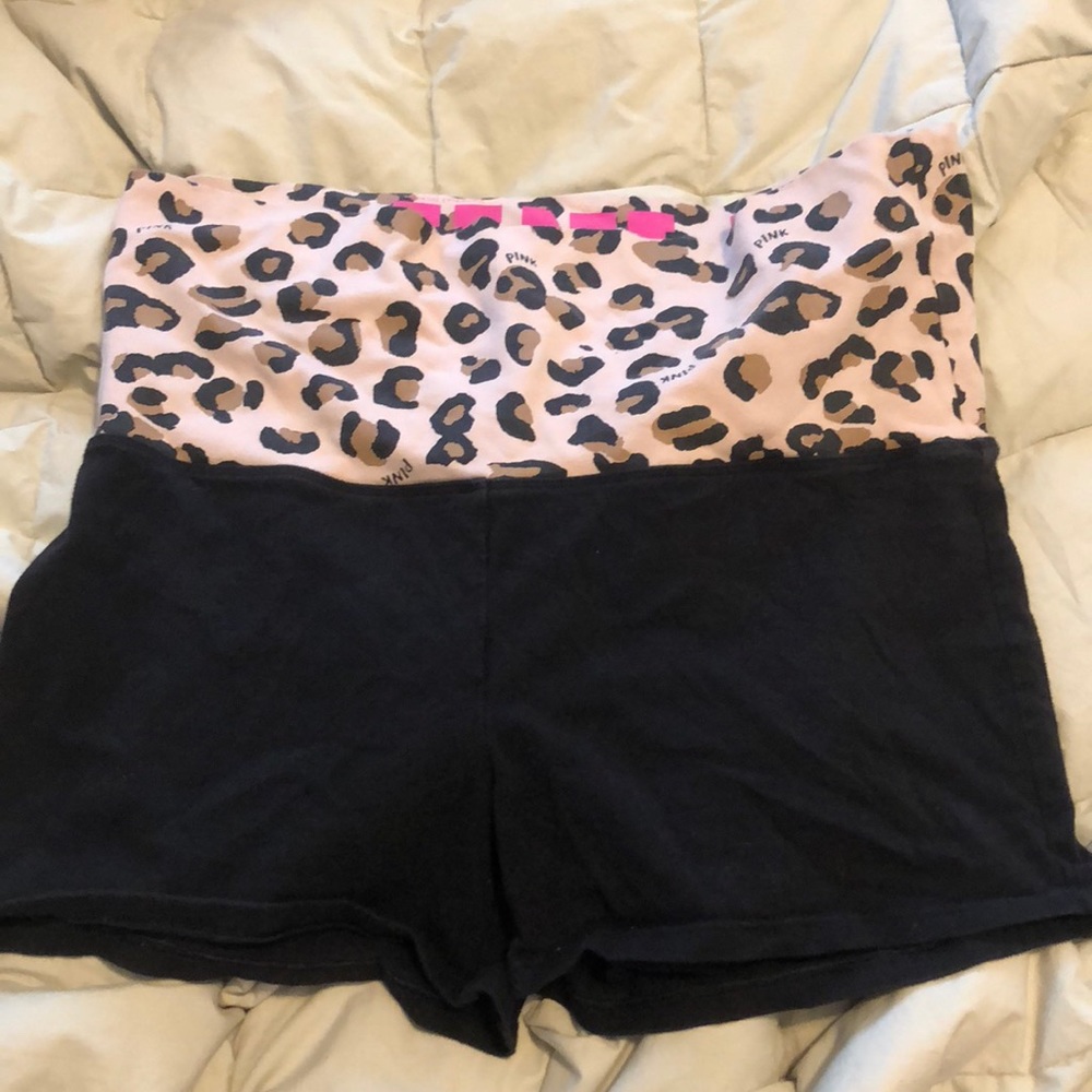 PINK yoga shorts